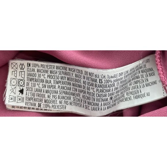 Forever 21 Women's Size Medium Mauve Pink Spaghetti Strap Ruffle Top - Picture 4 of 4